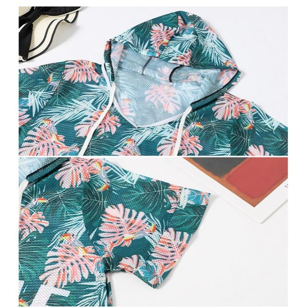 Ladies' 3-Piece holiday wear,Swimwear Floral Set
