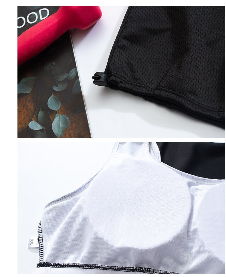 3-piece sporty holiday wear,swimsuit black