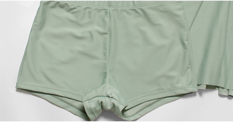 3-piece holiday wear,swimsuit, Green