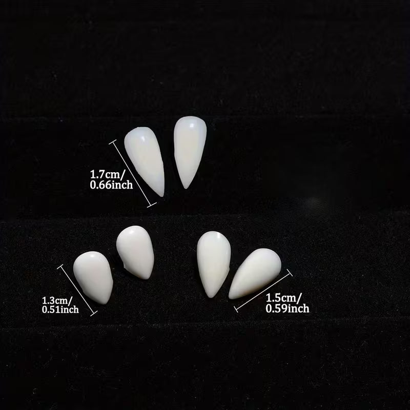 7-piece set including (2 large teeth + 2 small teeth + 2 medium teeth + auxiliary materials)