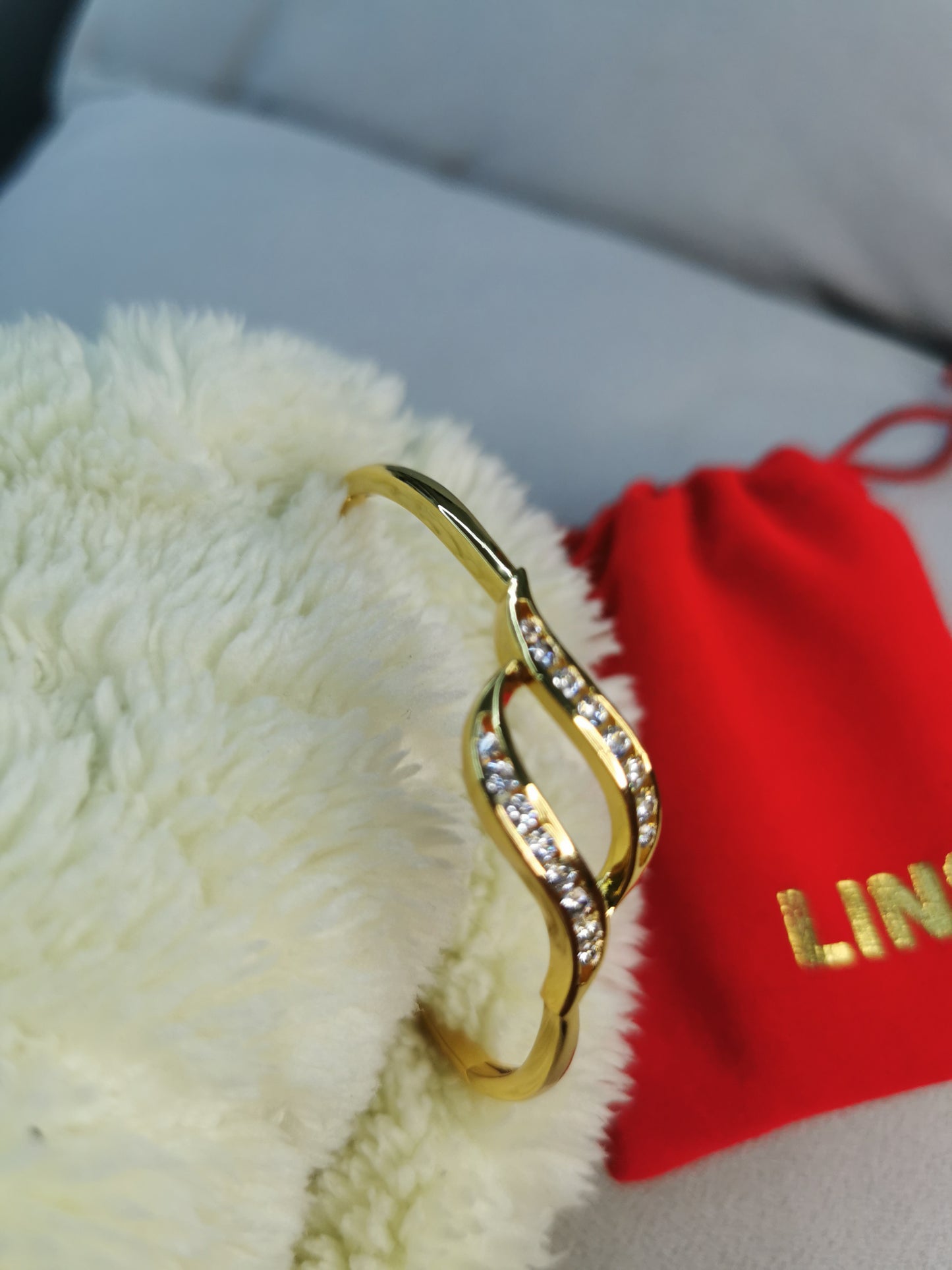 Bracelet en or et diamants