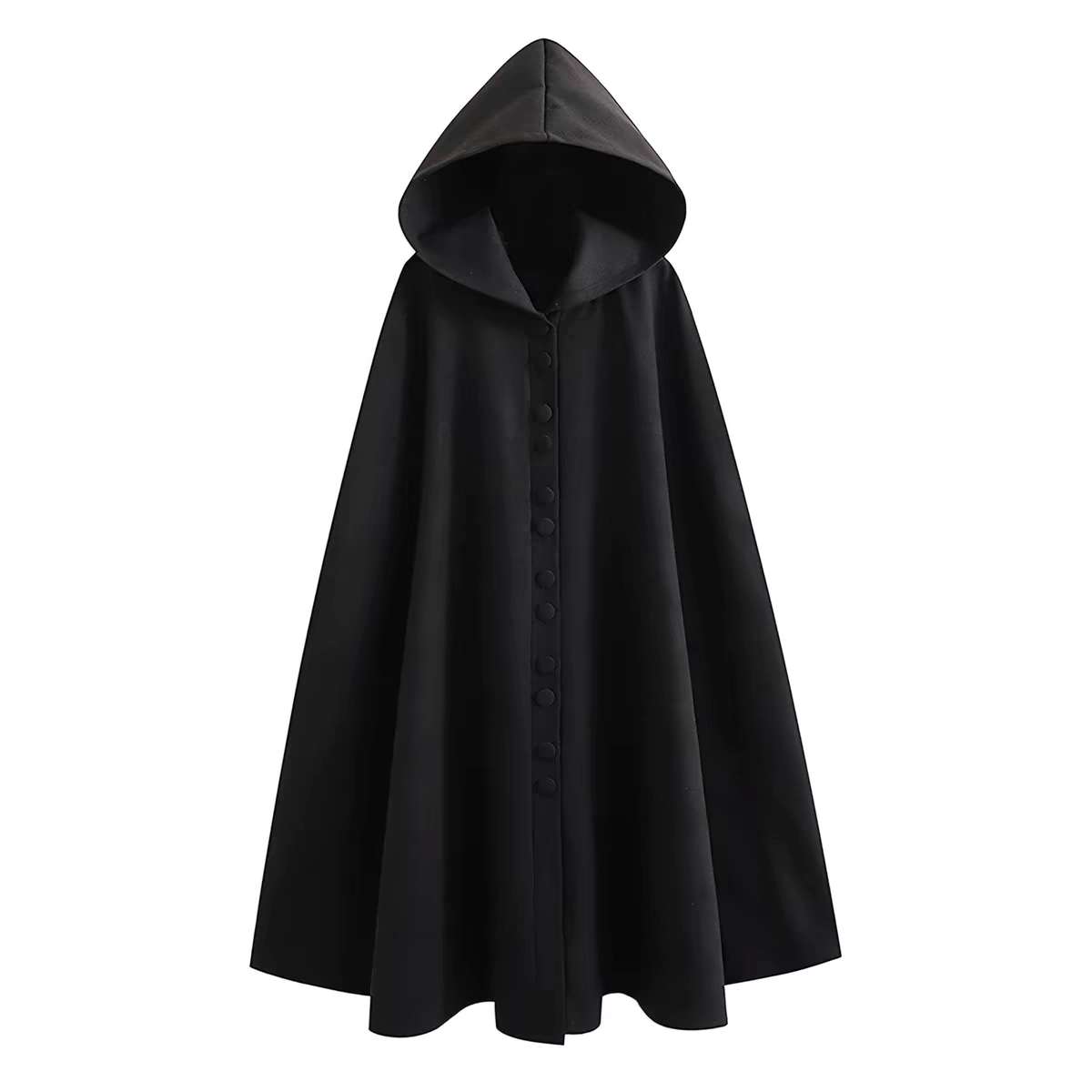 Dark Woolen Coat, Halloween Coat