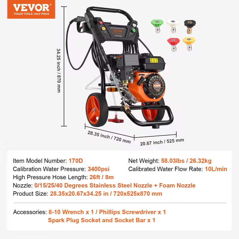 Gas Pressure Washer