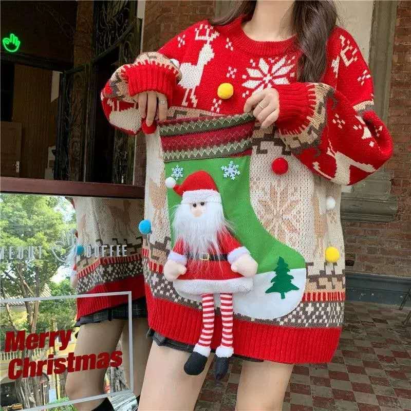 2026 New Christmas Jumper / Sweaters & Clothing, Couple Matching Outfits